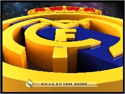Zbliżenie, Duże, Real Madryt, Logo